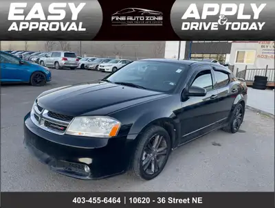2013 DODGE AVENGER SXT: AUTOMATIC TRANSMISSION Comes with Heated and Powered Seats, Sunroof, Bluetoo...
