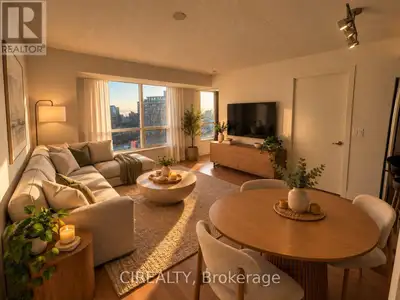 Bright and beautifully laid-out 1-bedroom condo at The Bridge, offering open lake, city and park vie...