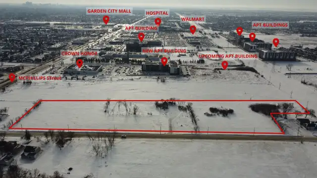 Rare Development Opportunity! 8+ Acres just off McPhillips St!