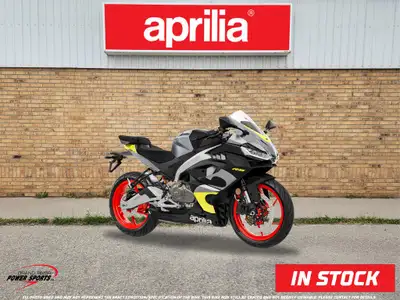 GRAND RIVER POWER SPORTS Straight forward pricing, no hidden fees. 2026 Aprilia RS 457 FOR THE MONTH...
