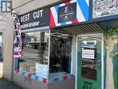 Turnkey Barber Shop Opportunity on Busy Argyle Street. Established three years ago, this well-presen...