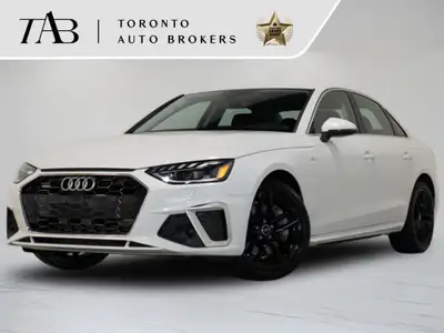 This 2020 Audi A4 2.0 Technik is a local Ontario vehicle with a clean Carfax report, combining sophi...