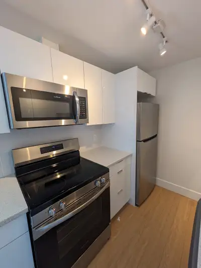 RENOVATED BACHELOR UNIT AVAILABLE JULY 1ST!