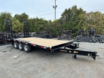 Miska 10 Ton Deckover Equipment Float Trailers - Made in Canada Starting at just $12,995.00 - Financ...