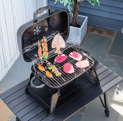 Portable Tabletop BBQ Charcoal Grill, View more