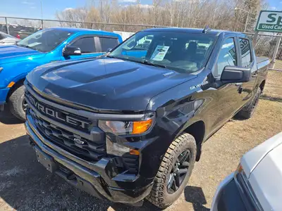 Spadoni Sales and Leasing at the Thunder Bay Airport has this 2024 Chevy Silverado Crew Cab for sale...