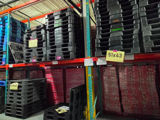 READY NOW 51x43 inch pallets PLASTIC 48x40, and MORE instock dry in Other in Mississauga / Peel Region - Image 6