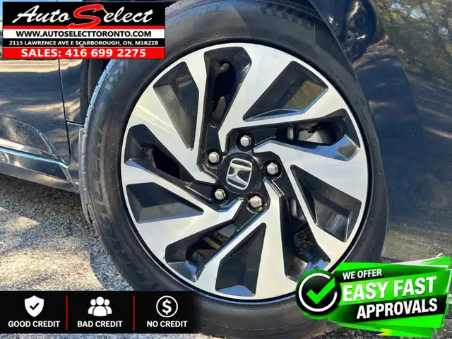 2017 Honda Civic LX **Rare 6 Speed** Backup Camera - Apple Ca... in Cars & Trucks in City of Toronto - Image 24