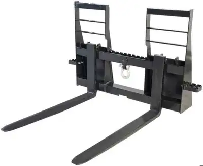 6600LBS CAPACITY, 48in. Ideal for lifting and moving material with your loader Compatible with compa...