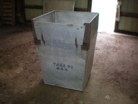 Aluminum Bin, Box, Garbage Bin, Compost Bin