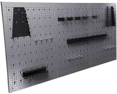 NEW GARAGE METAL STORAGE PEGBOARD 3 PCS & 22 PCS TOOL HOLDER 123HP03 SALE $59.95 Tired of searching...