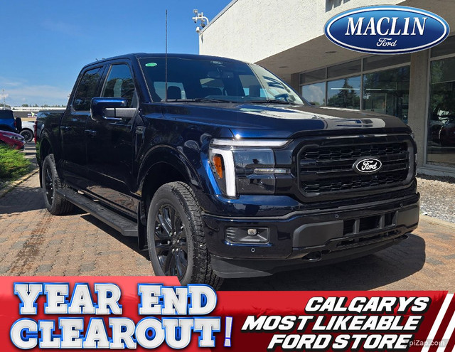 2025 Ford F-150 LARIAT | BLACK APP PKG | MOBILE OFF PKG | TOW PK in Cars & Trucks in Calgary