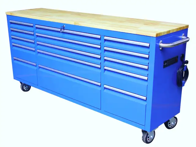 NEW 6 FT 15 DRAWER TOOL BENCH WORKBENCH WITH POWER & USB in Tool Storage & Benches in Saskatoon - Image 6