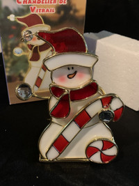 Snowman candle holder - Christmas 
