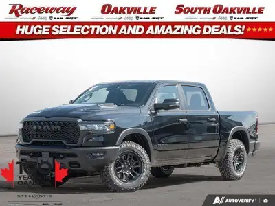 CREW CAB 4X4, FRONT HEATED CLOTH/VINYL BUCKET SEATS, 360 SURROUND VIEW CAMERA, GPS NAVIGATION w/ VOI...