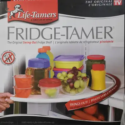 New Original Swing out fridge each $25,new in box never used. Easily find leftovers to serve.Please...