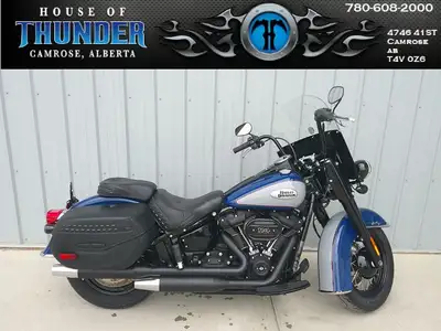 Turn heads and chase miles in this 2023 Harley-Davidson Heritage Classic! Powered by the legendary M...