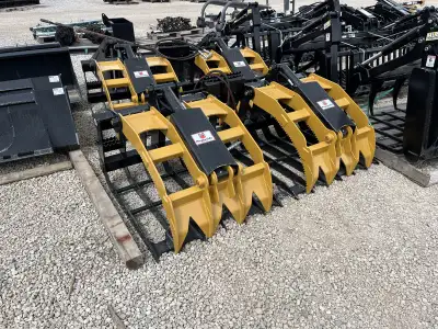 Iron Inventory Inc! 2025 Mapleside 80" HD Brush Grapple IN STOCK AND ON SALE comes with hoses and fi...