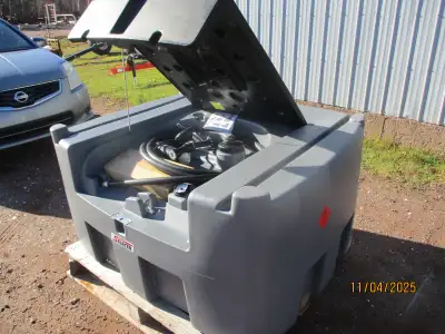 New 600 litre or 460 litre fuel slip tank, fiberglass with pump, hose, nozzle & fill gauge. 600 litr...