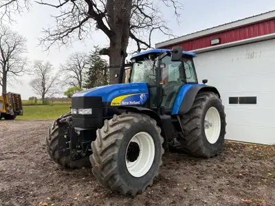 2005 New Holland TM175 With Front PTO -4 remotes -Hammer strap drawbar -540/1000 rear PTO -Front axl...