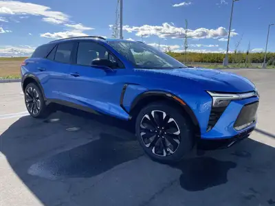 AMVIC Licensed Dealer The 2024 Chevrolet Blazer EV RS AWD makes a bold statement with its Riptide Bl...