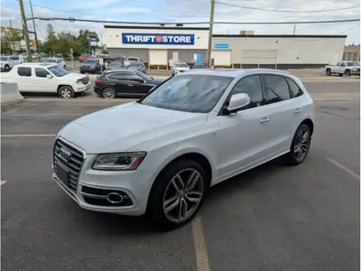 TOP MODEL AUDI SQ5 WITH ALL OPTIONS. EXCELLENT SHAPE ALL AROUND. DRIVES GREAT. NEEDS NOTHING. NEW TI...