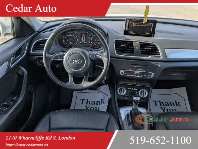 2015 Audi Q3 SOLD - FrontTrak 4dr 2.0T Progressiv in Cars & Trucks in London - Image 15