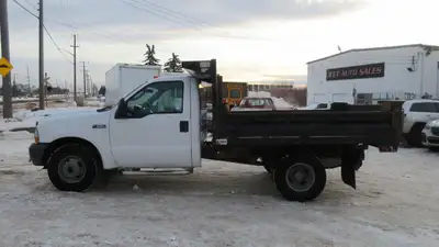 Check it out this 2004 FORD F-350 Dump Box Truck Rear Wheel Drive - 5.4L V8 GAS Automatic Transmissi...