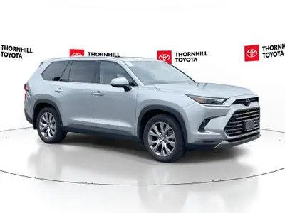 Thornhill Toyota Proudly Presents This Silver 2024 Toyota Grand Highlander Hybrid with LIMITED AWD P...
