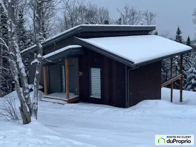 Superbe Rez-de-Jardin clé-en-main à Petite-Rivière-Saint-François en flanc de montagne avec vue sur...