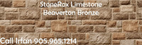 StoneRox Limestone Beaverton Bronze Veneer Stone Rox Veneer