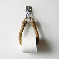 Rope Paper Holder, Bathroom , Toilet Paper Holder, Towel Holder,