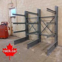 We STOCK cantilever racking in-house for quickship all over GTA.