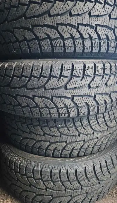 Four WestLake 225/60R17 Winter Tires. Excellent Tread On All Four Tires 12/32 Seconds Tread Depth. O...