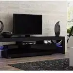 NEW RGB MODERN LED HIGH GLOSS TV STAND in Other in Regina - Image 4
