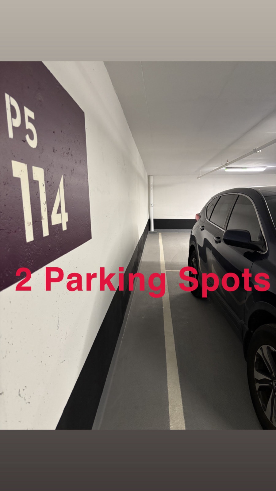 2 bed r condo with 2 parking spots 4