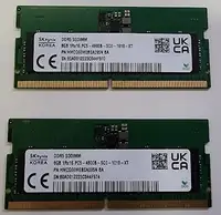 RAM SODIMM DDR5-4800 16GB (2 x 8GB) SK Hynix