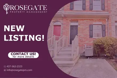 Modern 2-Bedroom Townhouse in Kitchener | 2 Parking Spots + Pet Friendly Welcome to 5 Cheltenham Mew...