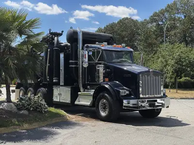 Abenante Motor Group (SK) 2018 Kenworth T800 Vacuum Truck Cummins ISX 15L 565hp Eaton Fuller 18 Spee...