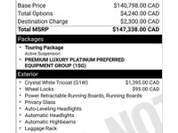 This 2023 Cadillac Escalade Premium Luxury Platinum is a local Ontario vehicle with a clean Carfax r... (image 6)