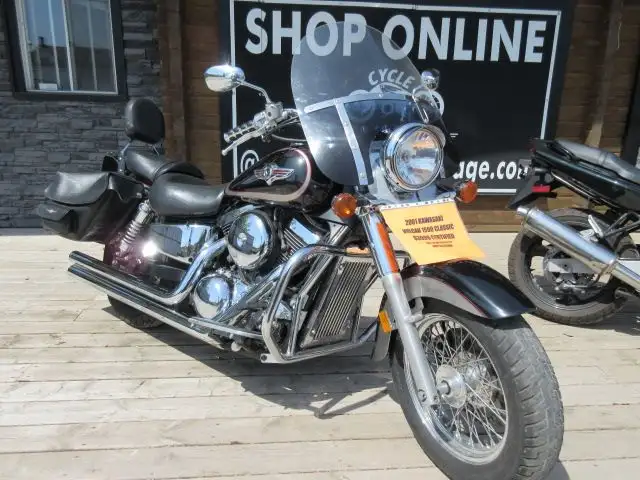 2001 Kawasaki Vulcan 1500 Classic in Street, Cruisers & Choppers in Peterborough - Image 3