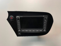 10-13 HONDA INSIGHT CRZ CR-Z GPS NAVIGATION RADIO 39540-TM8-C010