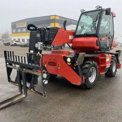 2018 MANITOU MRT1840 Diesel Telehandler / Zoom Boom Capacity: 8,800 Max Boom Height: 60 (ft) Chassis...