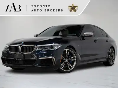 This 2019 BMW 5 Series M550i xDrive is a local Ontario vehicle that delivers exhilarating performanc...