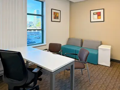 Focus on driving your business forward with a professional office space rental just for you. Make a...