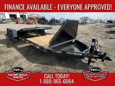 Welcome to Factory Outlet Trailers! NEW 22ft Gravity Tilt from Southland Trailers - 16ft Tilt Deck a...