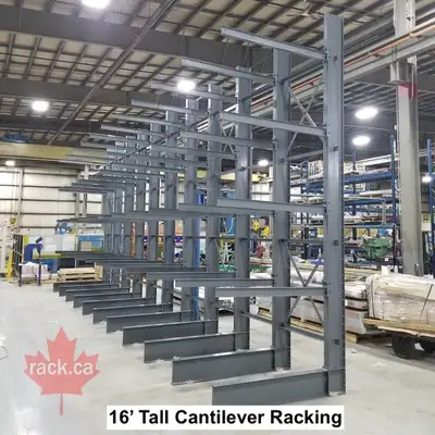 Cantilever Racking In Stock - Quick Ship all over Canada, View more