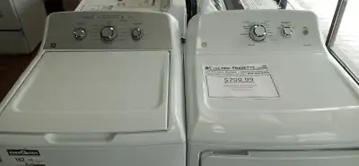 Ensemble Laveuse et Sécheuse usagées - GE Très Propre, comme neuves Garantie 30 jours pièces et main...