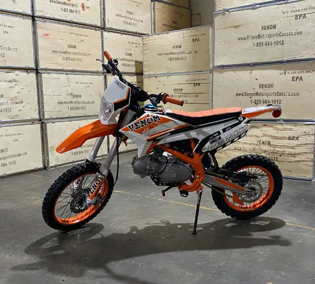 NEW 125CC DIRT BIKE | VENOM | PIT BIKE | KIDS DIRT BIKE 125CC in Dirt Bikes & Motocross in City of Montréal - Image 17