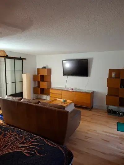 This is only for 6 months as the owner travels and is renting out the main floor of his house. Video...